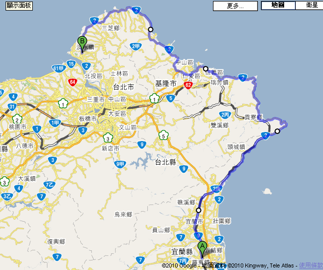 四天三夜環島1000KM規劃