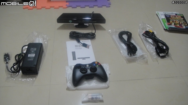 Xbox 360S 4G主機 + Kinect同捆組開箱分享