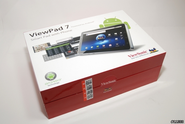 ViewPad 7。開箱