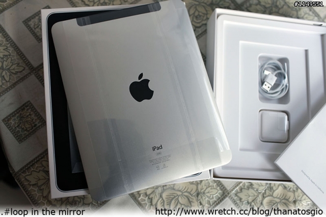 iPad WiFi+3G 32GB 開箱文~~~