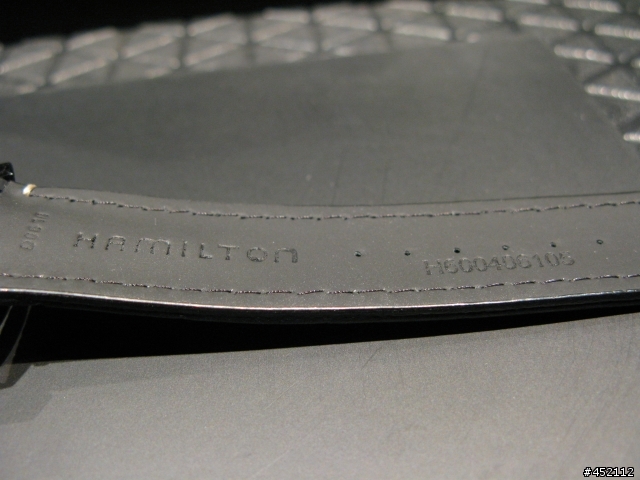 HAMILTON RAILROAD black leather 46mm H40686335鐵路錶開箱