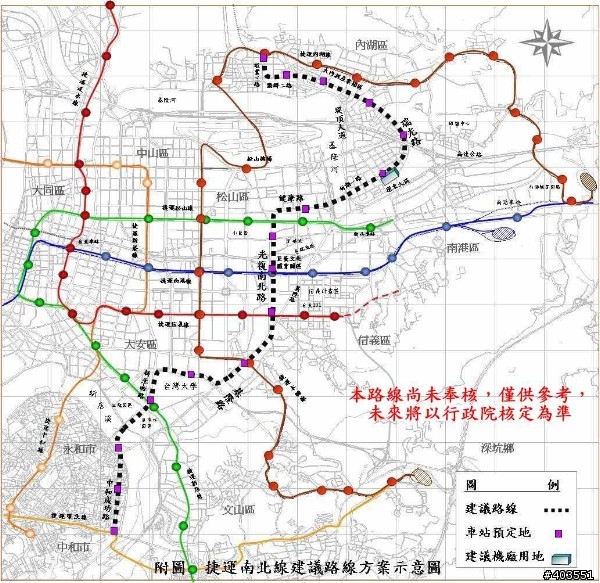 不曉得捷運南北線還會不會蓋