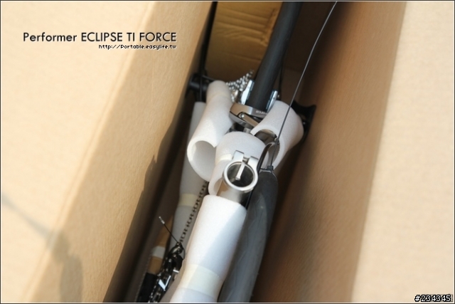 【開箱文】鈦合金小徑車。Performer ECLIPSE TI FORCE