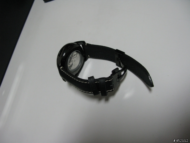 HAMILTON RAILROAD black leather 46mm H40686335鐵路錶開箱