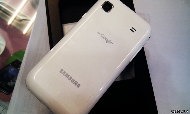 SAMSUNG I9000白色到手