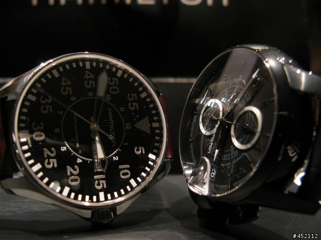 HAMILTON RAILROAD black leather 46mm H40686335鐵路錶開箱