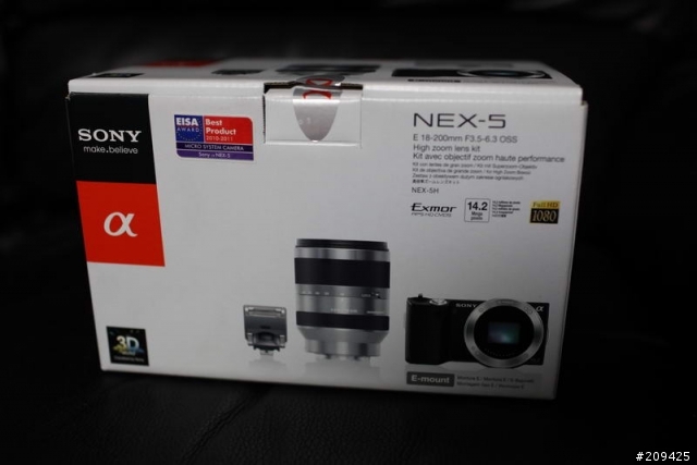 NEX-5H 開箱