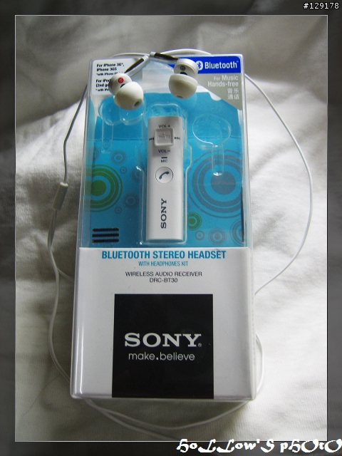 還在幫iphone4找藍芽耳機嗎?試試這根;SONY DRC-BT30(20110215更新測試)