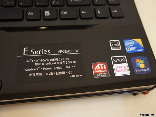 『CV值的極致表現』VAIO EA36開箱+包膜 12/18增加show girl