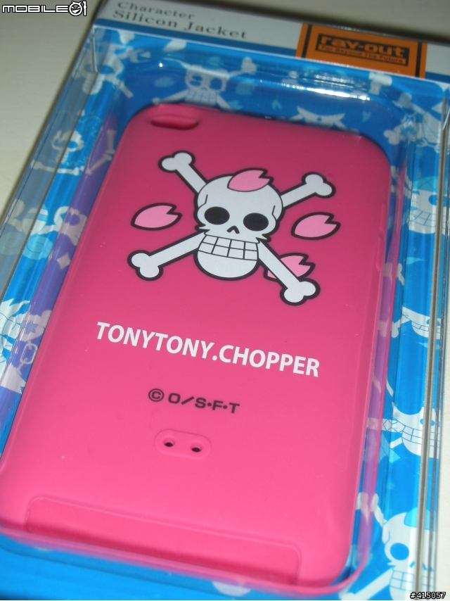 【分享】iPod touch 4+喬巴保護套+堤花包膜+Monster Turbine