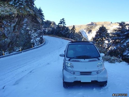 載著 HONDA MOTOCOMPO モトコンポ 合歡山賞雪之旅 !