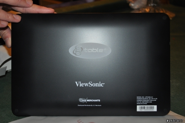 ViewSonic G-Tablet 10.1" 不專業的小開箱文