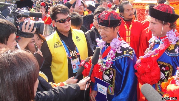 2010環鄱陽湖自行車大賽台灣選手黃晉隆獲得總成績第二名