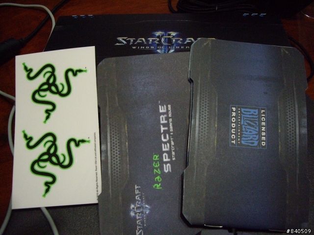 Razer Spectre幽魂星海2滑鼠開箱