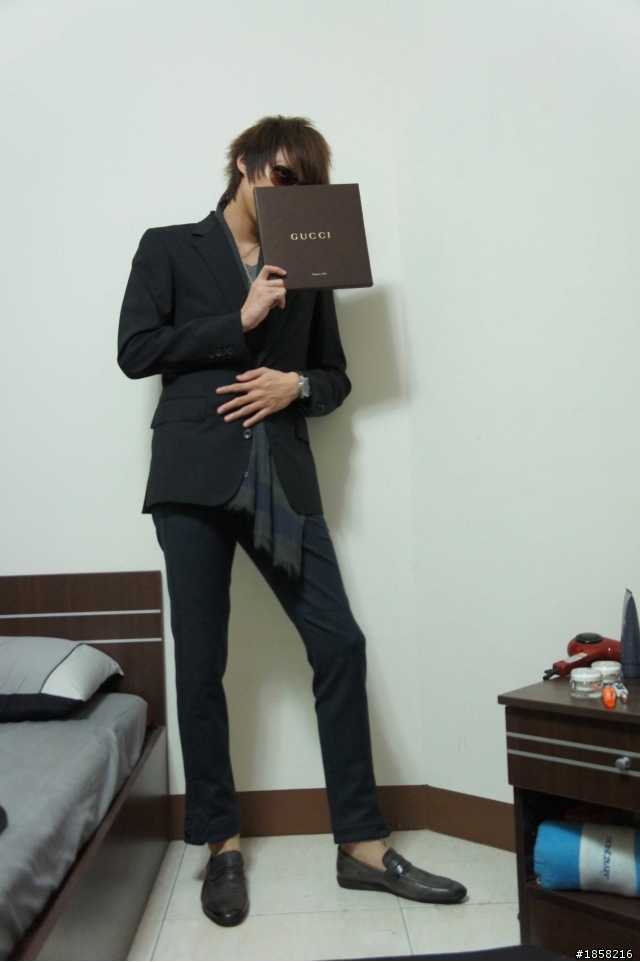 (首發)Gucci men's fall winter 10-11 riding pant