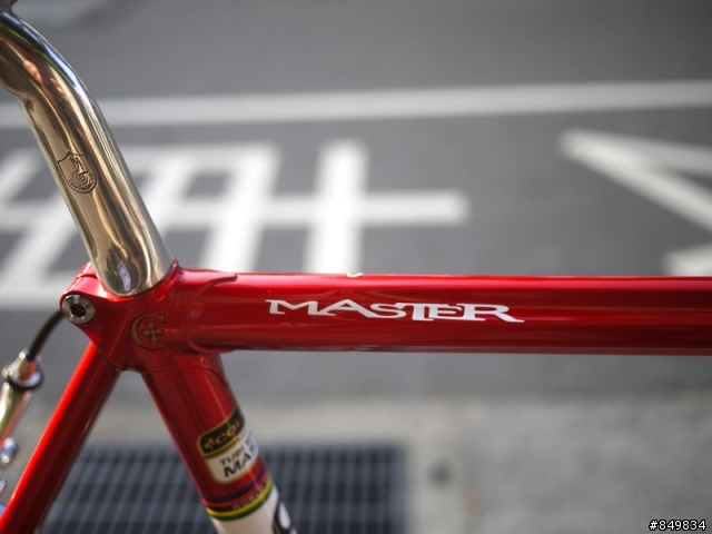 古典玫瑰紅- 義大利鋼管車COLNAGO MASTER