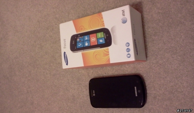 剛剛收到從Ebay買的 AT&T Samsung Focus, 用的超爽