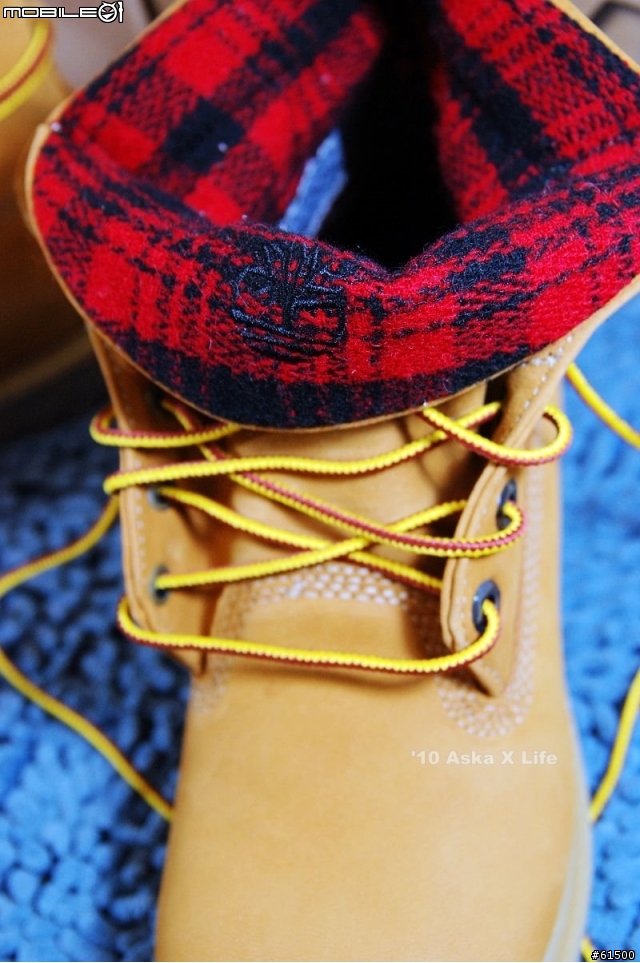 【開箱】Timberland 羊毛紅格紋反折靴 + 經典酒紅雷根鞋 再加碼大衣