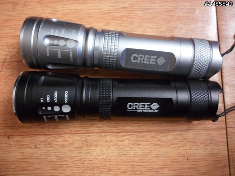 ﹝開箱﹞ CREE XM-L(新款LED)魚眼變焦戰術手電筒(已新增光斑圖)