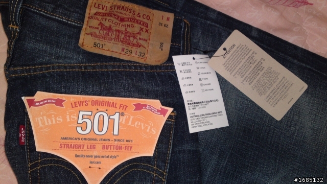Olivo 長袖POLO衫 + Levi's 501