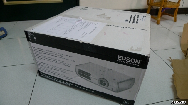 美規 Epson PowerLite 8350 (TW-3600) 投影機 簡易開箱