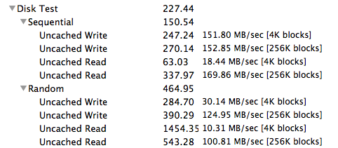 Seagate 2.5寸7200轉750G測試