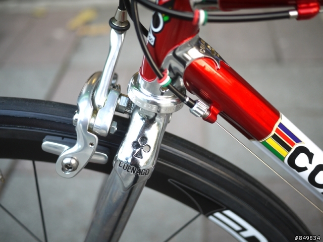 古典玫瑰紅- 義大利鋼管車COLNAGO MASTER