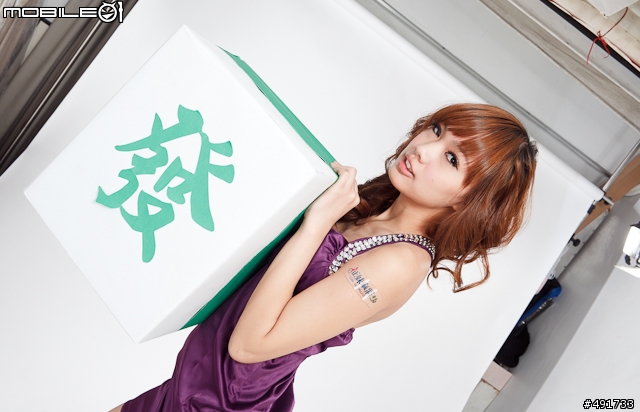 【採訪】臉書五姬加持 昨日進棚拍攝《正妹麻將》遊戲置入照片