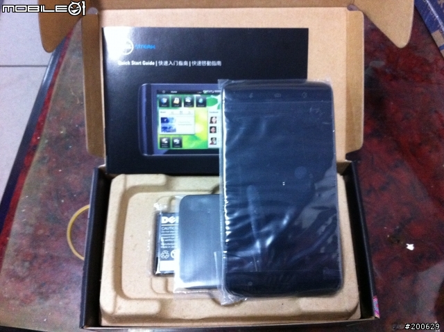 Dell Streak Mini5開箱,另類的 5寸 新選擇,pda要好用,size很重要!
