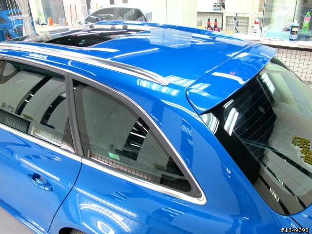 (更新 Caractere空力套件)B8 S4 AVANT 5N藍 開箱