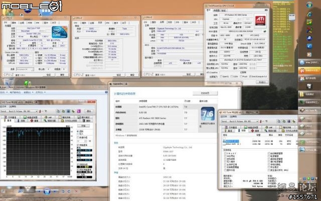 SING 双盘做RAID 出图。小测。做RAID速度到500M/S 大陸淘!