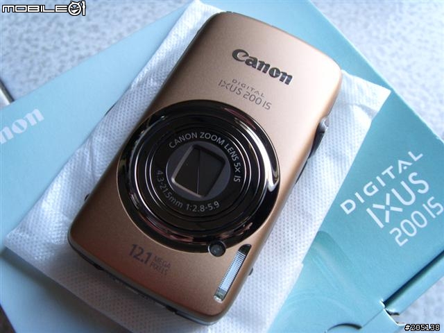 我的第一台相機 Canon IXUS 200 IS