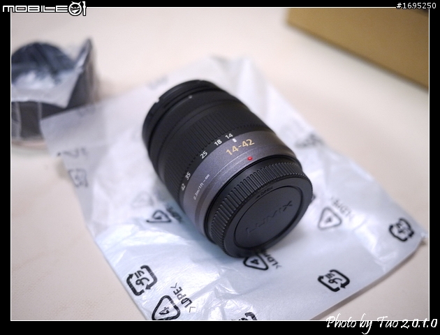 Lumix G VARIO14-42mm簡單開箱文