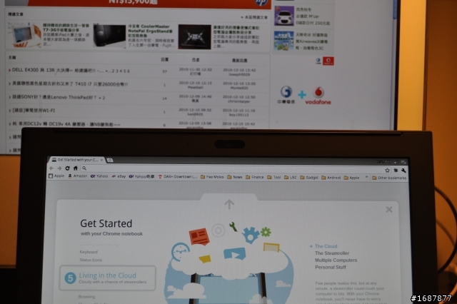 Google Cr-48 Chrome laptop 小開箱