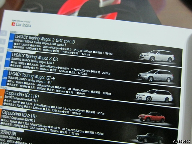 GT5裡面的Subaru...