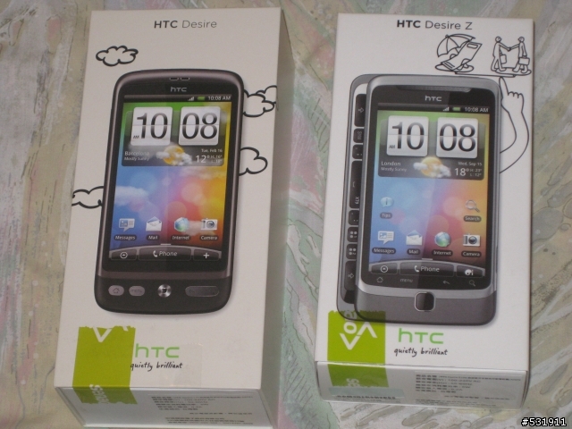 "推"出你的精采人生:HTC Desire Z 開箱文
