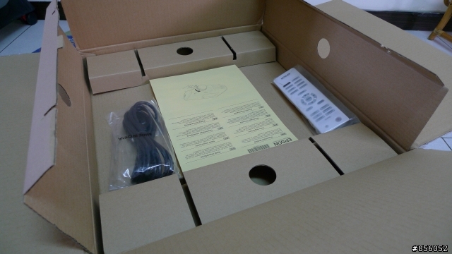 美規 Epson PowerLite 8350 (TW-3600) 投影機 簡易開箱