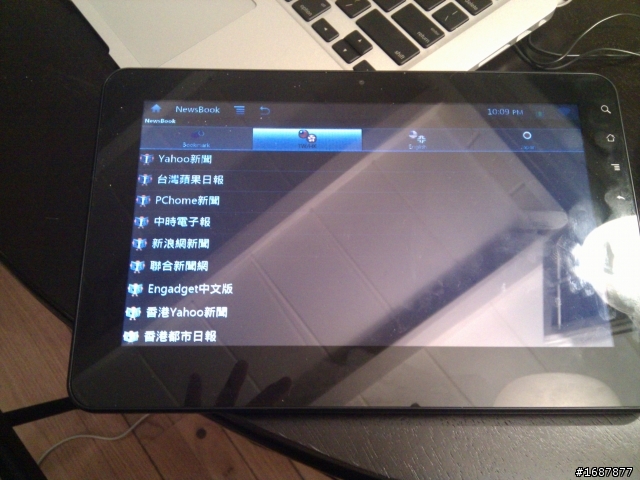 ViewSonic G-Tablet 10.1" 不專業的小開箱文