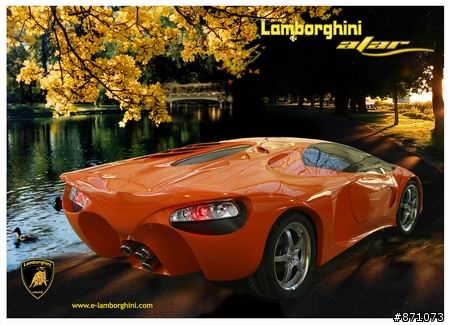 Lamborghini Alar 777!! 概念車幻化為真 極速410 km/h 0-100km/h 3.6sec 車重:1200kg USD:750000