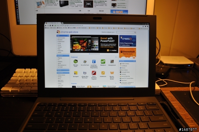 Google Cr-48 Chrome laptop 小開箱
