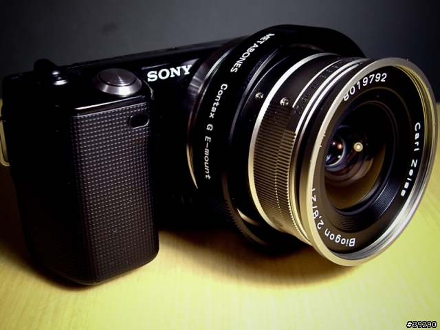 MetaBones Contax G to NEX E mount 轉接環分享