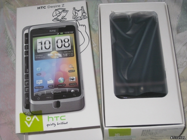"推"出你的精采人生:HTC Desire Z 開箱文