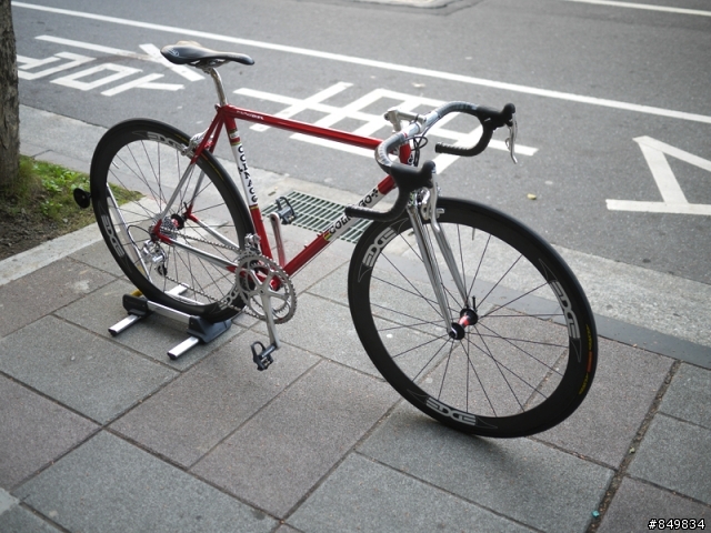 古典玫瑰紅- 義大利鋼管車COLNAGO MASTER
