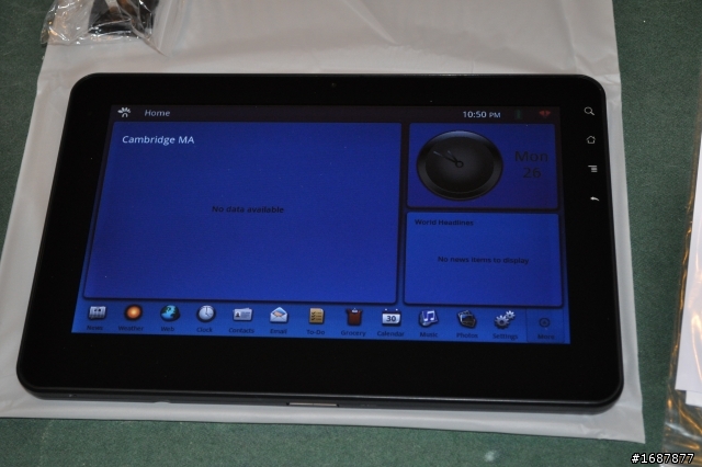 ViewSonic G-Tablet 10.1" 不專業的小開箱文