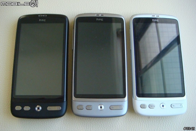 HTC DESIRE 三色齊發