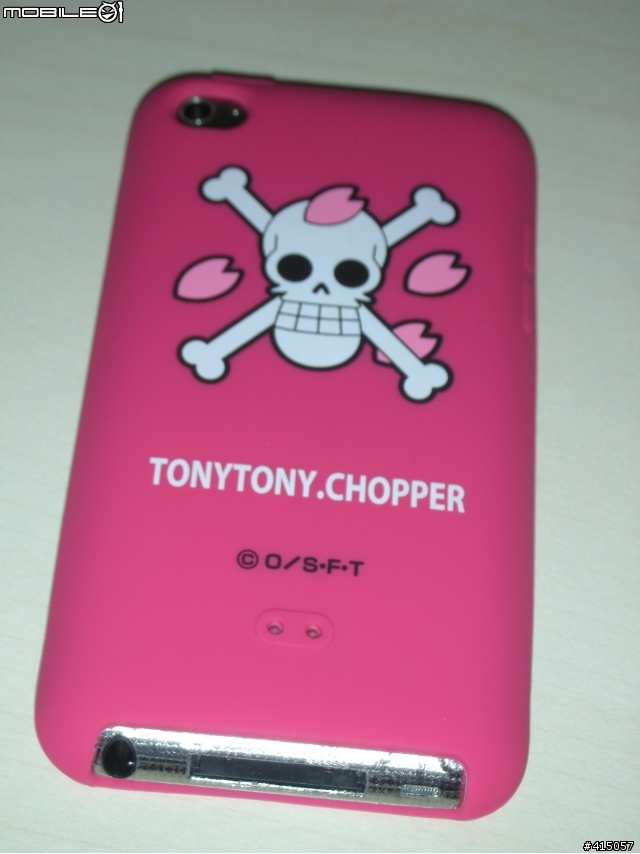 【分享】iPod touch 4+喬巴保護套+堤花包膜+Monster Turbine