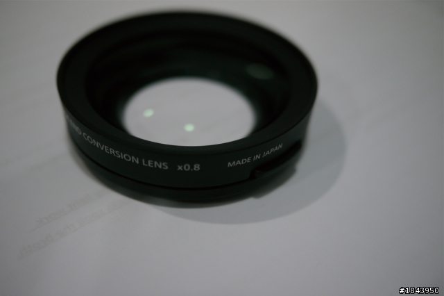 20mm 的外接廣角鏡 PANASONIC VW-WE08H 簡易開箱文