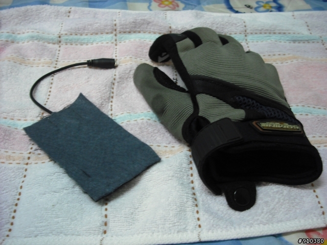 冬天爽爽騎 DIY 加熱手套