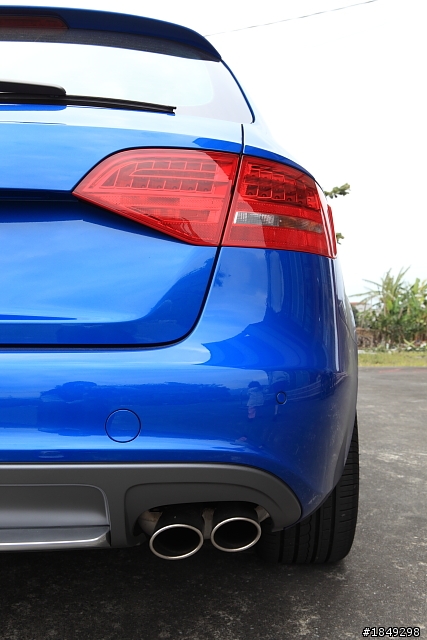 (更新 Caractere空力套件)B8 S4 AVANT 5N藍 開箱