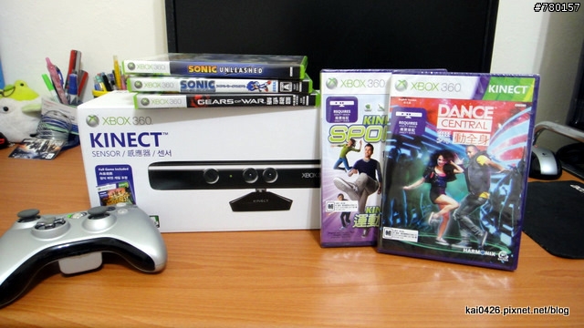 等到天荒地老的KINECT...(新增video KINECT視訊測試)